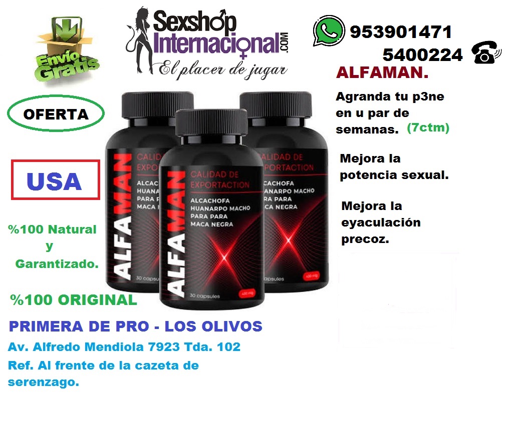 alfaman agranda tu pen3 con este producto milagroso